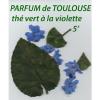 Thé vert parfumé Parfum de Toulouse