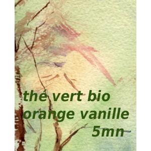 Thé vert parfumé Orange Vahiné