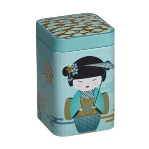 Boîte à thé New Geisha bleue