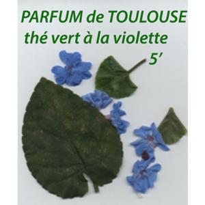 Thé vert parfumé Parfum de Toulouse