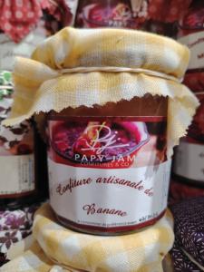Confiture artisanale de Bananes Papy Jam