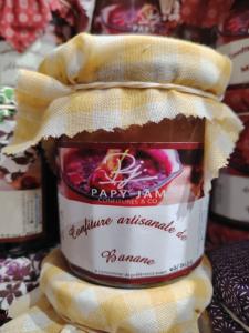 Confiture artisanale de Bananes Pappy Jam