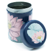 Boîte à thé Lotus bleu