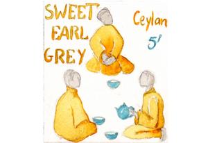 Thé noir parfumé Sweet Earl Grey