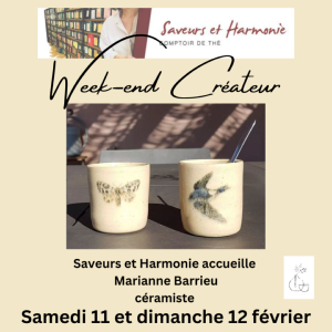 Week-end crateur : samedi 11 et dimanche 12 fvrier