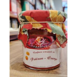 Confiture artisanale de potiron-orange Papy Jam