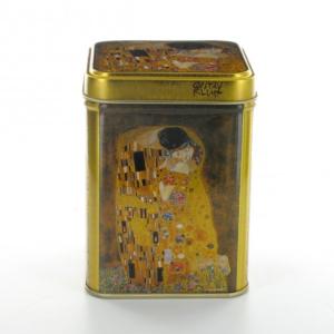 Boîte à thé Klimt Baiser