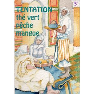 Thé vert parfumé Tentation