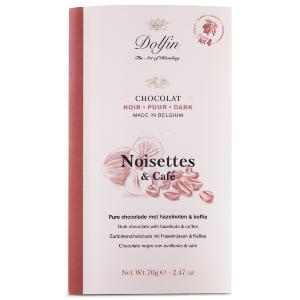 Chocolat noir Noisettes et café 