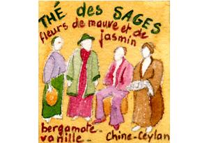 Thé noir parfumé Thé de la Sagesse