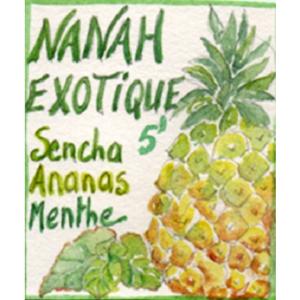 Thé vert parfumé Nanah exotique