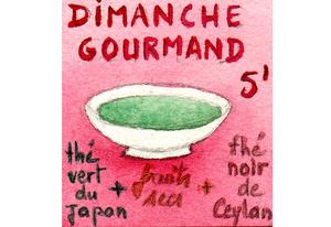 Thé noir parfumé Dimanche gourmand