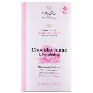 Chocolat blanc framboise