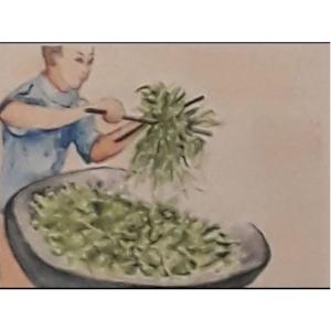 Les thés compressés Puerh du Yunnan: étapes de production:1