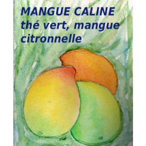 Thé vert parfumé Mangue Câline
