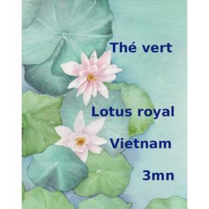 Thé vert Royal au Lotus