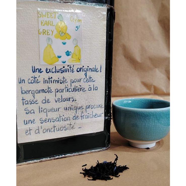 Thé noir parfumé Sweet Earl Grey Sachet 100 grammes