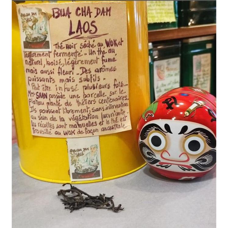 Thé du laos Bua Cha Dam Sachet 100 grammes