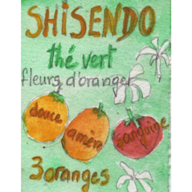 Thé vert parfumé Shisendo Sachet 100 grammes