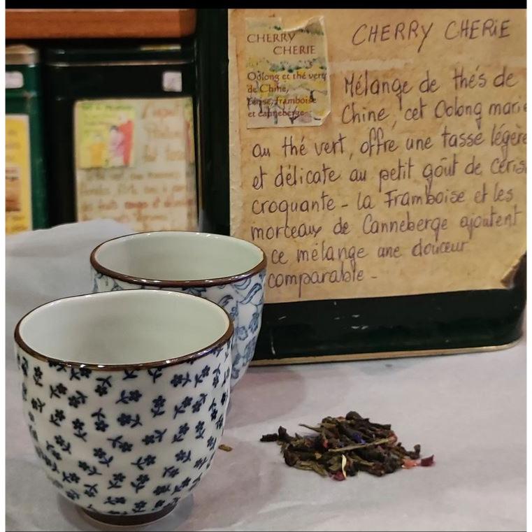 Thé Oolong parfumé Cherry Cherie Sachet 100 grammes