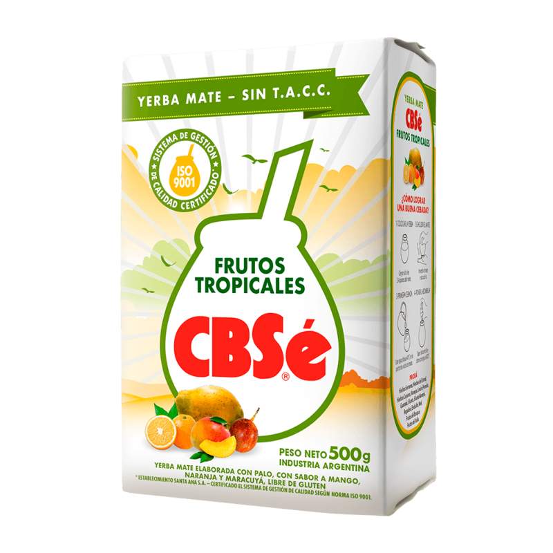 Infusion Yerba Maté CBSe Frutos tropicales