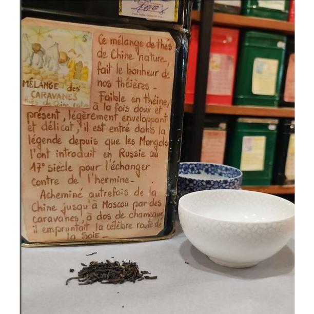 Thé noir Mélange des caravanes Sachet 100 grammes