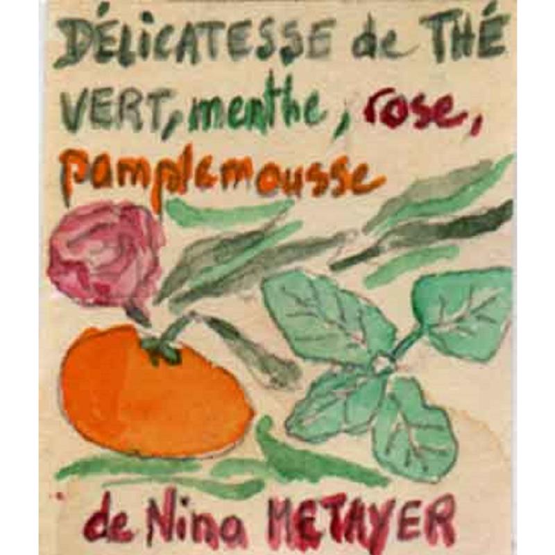 Thé vert parfumé Délicatesse thé vert à la menthe