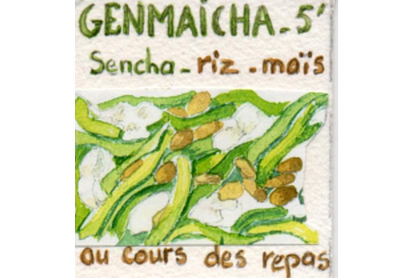 Thé vert du Japon Genmaicha