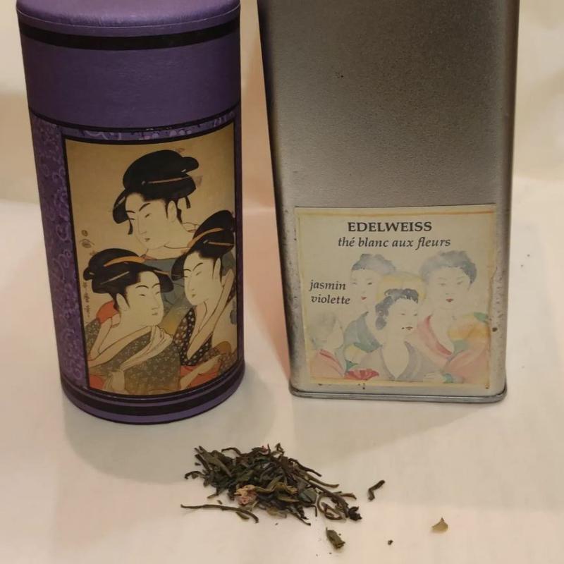 Thé blanc parfumé Edelweiss Sachet 100 grammes