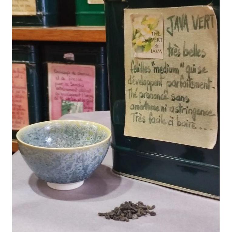 Thé vert d' Indonesie Java Sunda Puwa Sachet 100 grammes