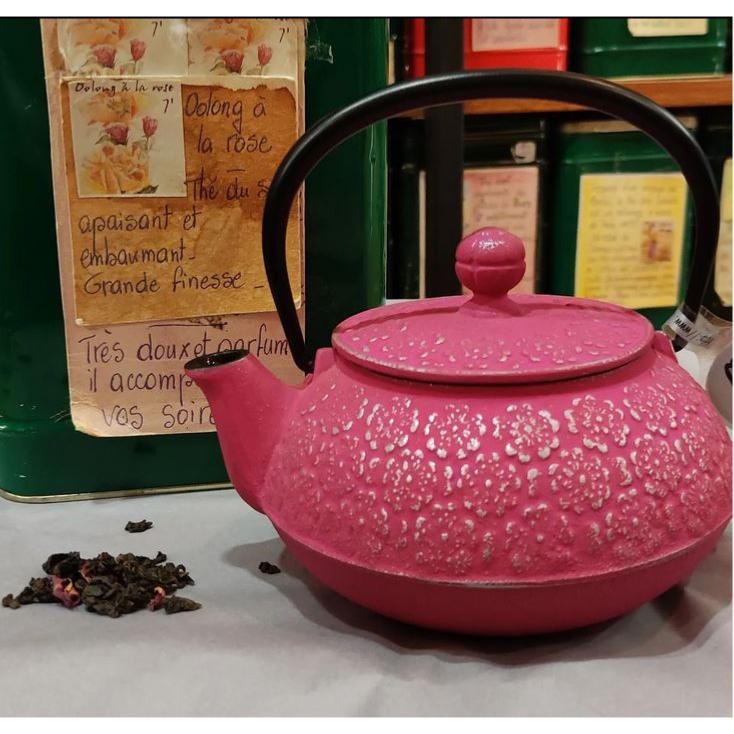 Thé Oolong parfumé à la rose Sachet 100 grammes