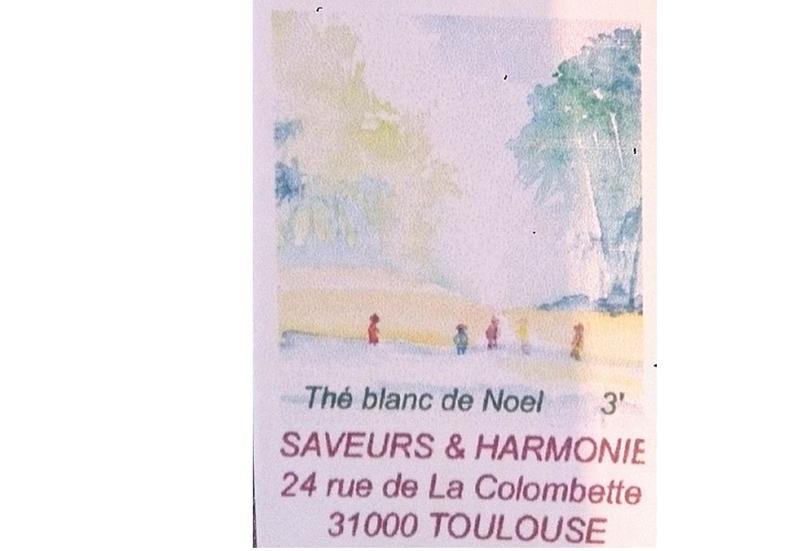 Thé blanc de Noël Sachet 100 grammes