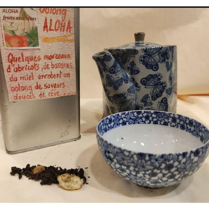 Thé oolong parfumé Aloha Sachet 100 grammes