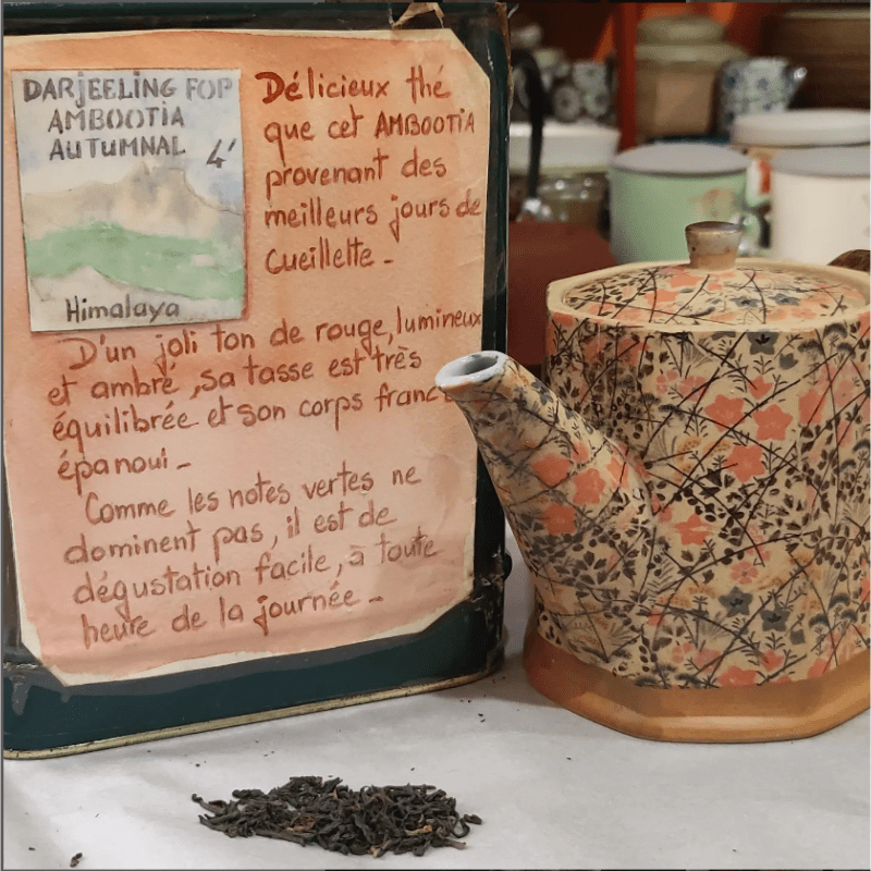 Thé Darjeeling Ambootia Automnal Sachet 100 grammes
