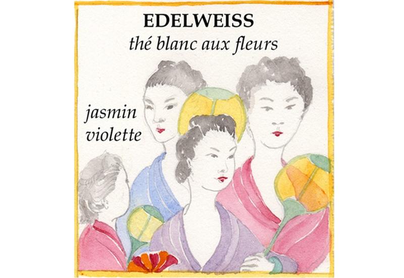 Thé blanc parfumé Edelweiss