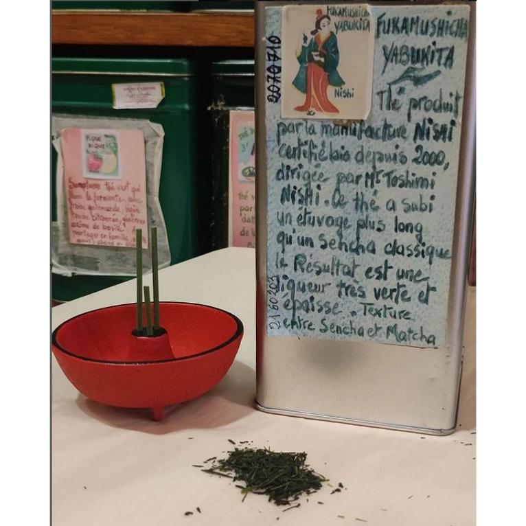 Thé vert Sencha Fukamushicha Yabukita Sachet 100 grammes