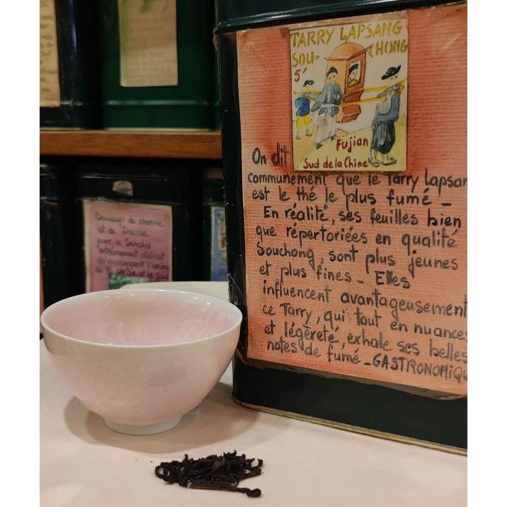 Thé fumé de Chine Tarry Lapsang Souchong Sachet 100 grammes