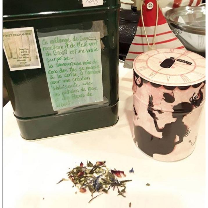 Thé vert parfumé Forêt Enchantée Sachet 100 grammes