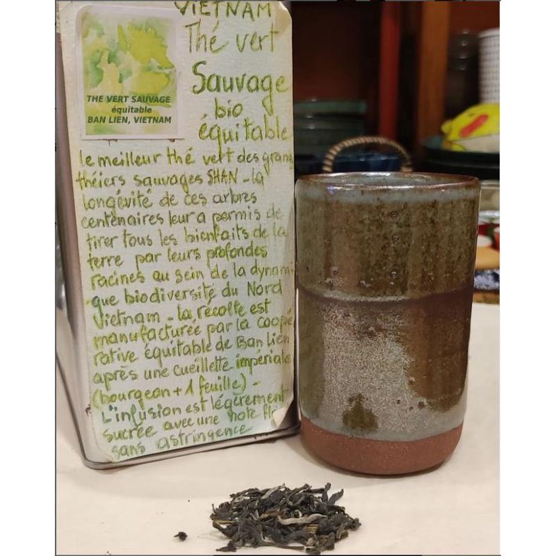 Thé vert sauvage du Vietnam Sachet 100 grammes