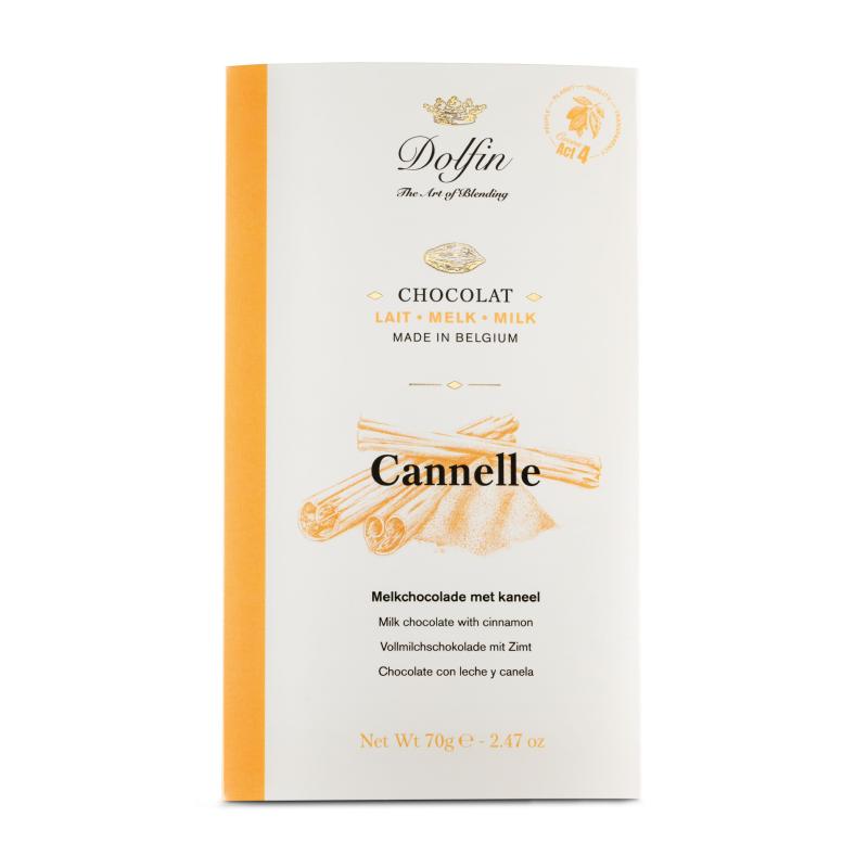 Chocolat au lait à la cannelle Dolfin