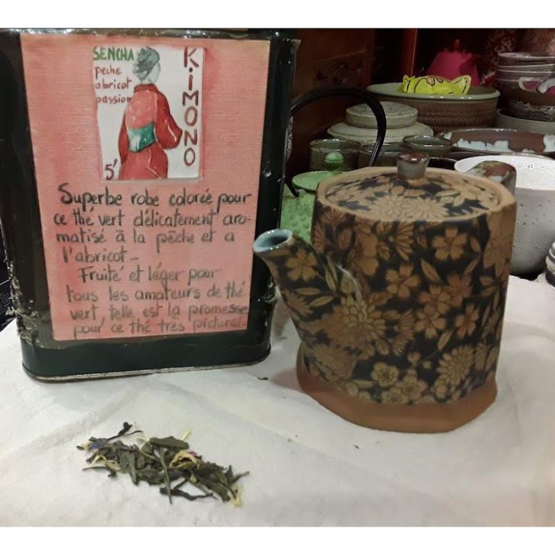 Thé vert parfumé Kimono Sachet 100 grammes