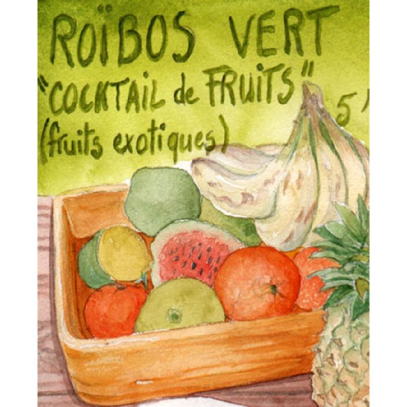 Rooibos vert cocktail de fruits