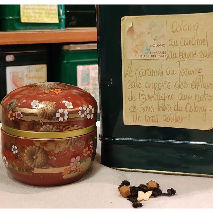 Thé Oolong pafumé Caramel au beurre salé Sachet 100 grammes