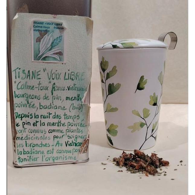 Infusion de plantes Voix Libre Sachet 100 grammes