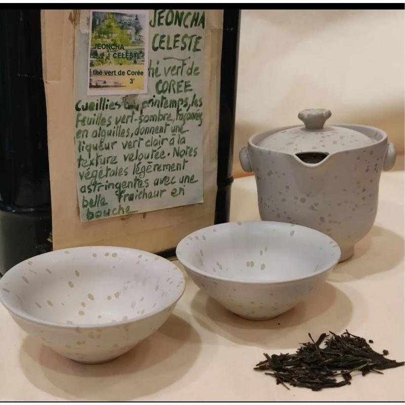 Thé vert de Corée Jeoncha Celeste Sachet 100 grammes