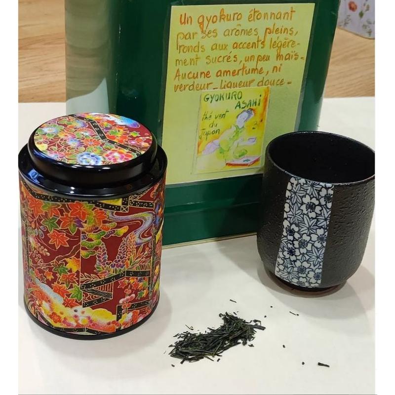 Thé vert du Japon Gyokuro Asahi Sachet 100 grammes