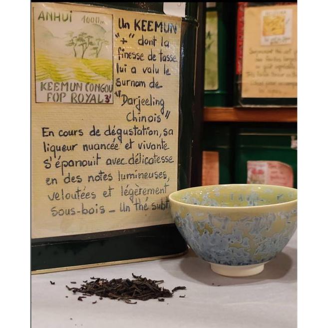Thé noir de Chine Keemun Congou Royal Sachet 100 grammes