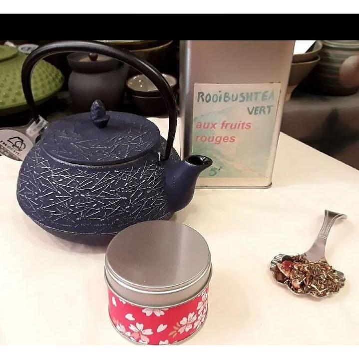Rooibos vert Fruits rouges Sachet 100 grammes