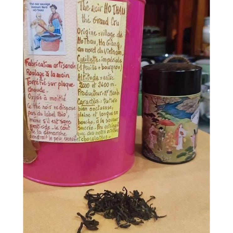 Thé noir du Vietnam Ho Thau Sachet 100 grammes