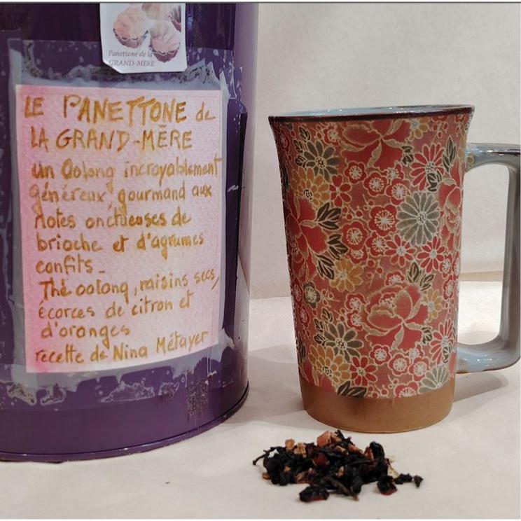 Thé Oolong pafumé le Panettone de grand-mère Sachet 100 grammes
